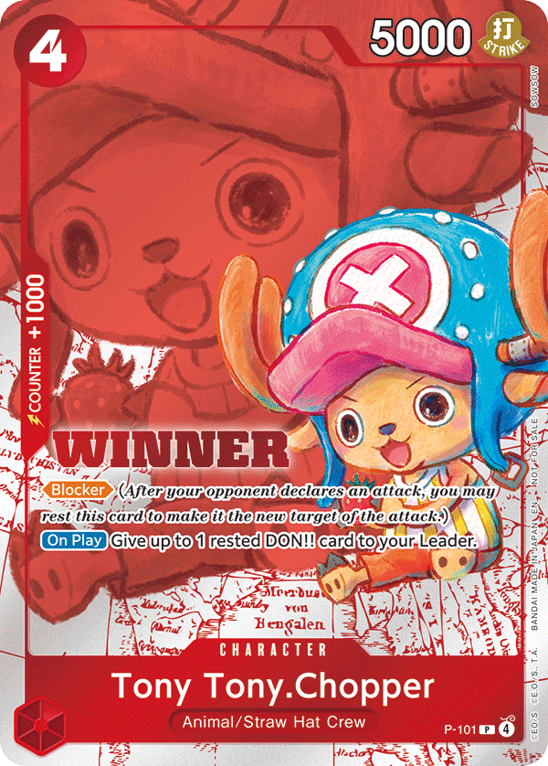 Tony Tony.Chopper (PROMOS P-101_p2) — Alt Art