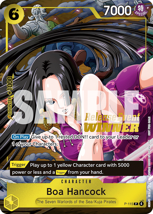 Boa Hancock (PROMOS P-115_p1) — Alt Art