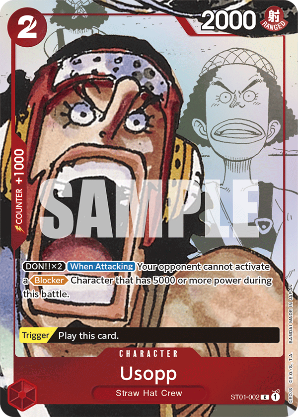 Usopp (PROMOS ST01-002_p2) — Alt Art