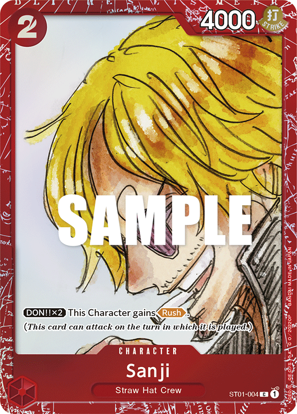 Sanji (Parallel) (PROMOS ST01-004_p2) — Alt Art