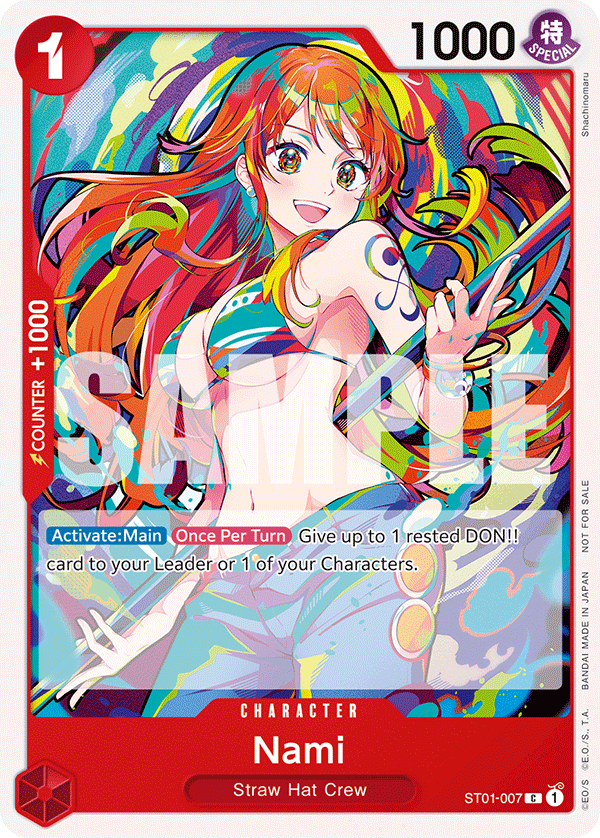 Nami (PROMOS ST01-007_p4) — Alt Art