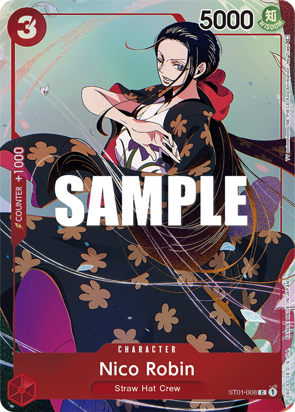 Nico Robin (PROMOS ST01-008_p2) — Alt Art