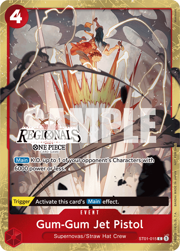 Gum-Gum Jet Pistol (PROMOS ST01-015_p1) — Alt Art