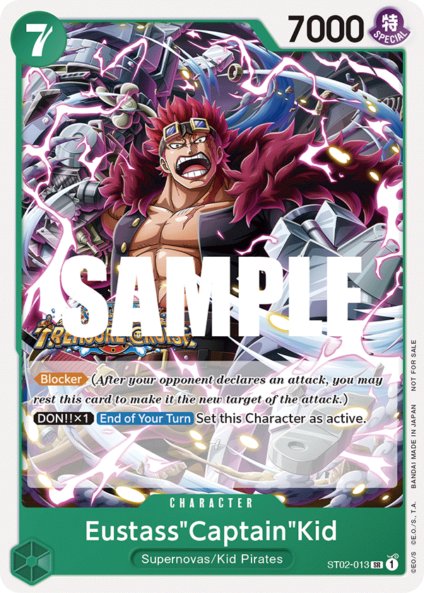 Eustass"Captain"Kid (PROMOS ST02-013_p1) — Alt Art
