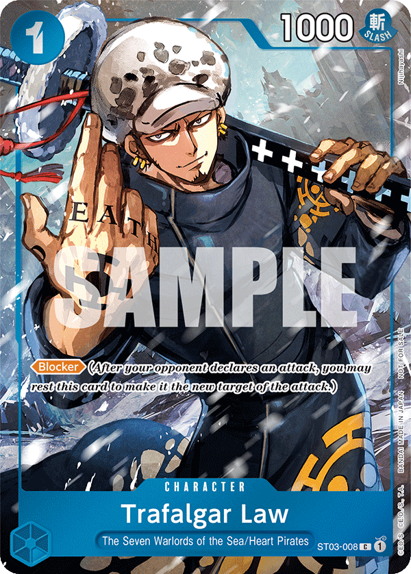 Trafalgar Law (PROMOS ST03-008_p2) — Alt Art