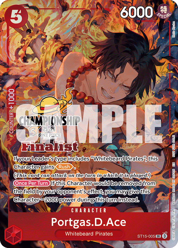 Portgas.D.Ace (PROMOS ST15-005_p2) — Alt Art