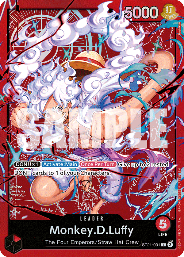 Monkey.D.Luffy (PROMOS ST21-001_p2) — Alt Art