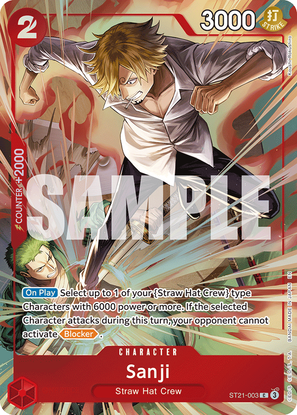 Sanji (PROMOS ST21-003_p3) — Alt Art
