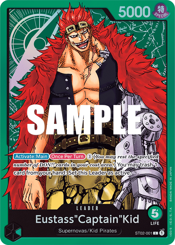 Eustass"Captain"Kid (ST02-001)