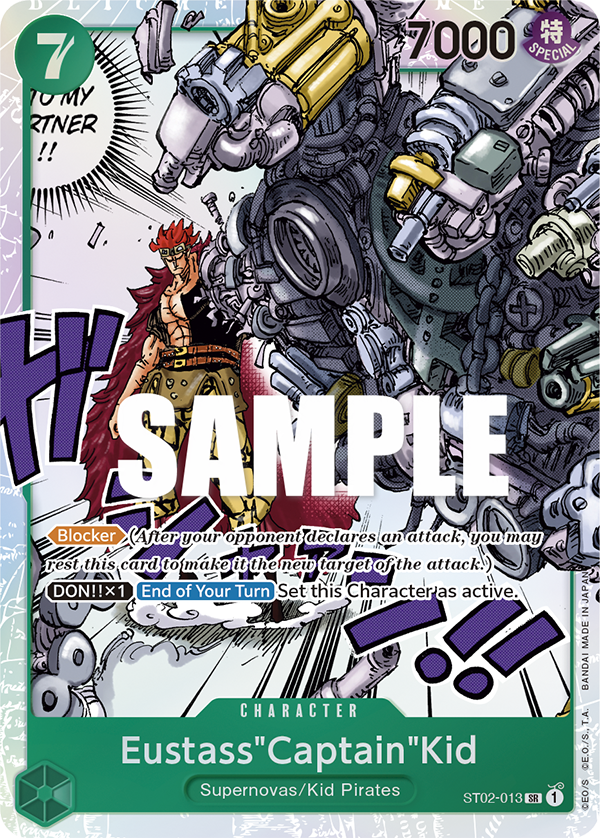 Eustass"Captain"Kid (ST02-013)