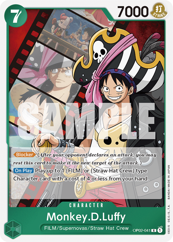 Monkey.D.Luffy (ST-11 OP02-041_p2) — Alt Art