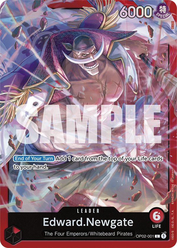 Edward.Newgate (ST-15 OP02-001_p2) — Alt Art