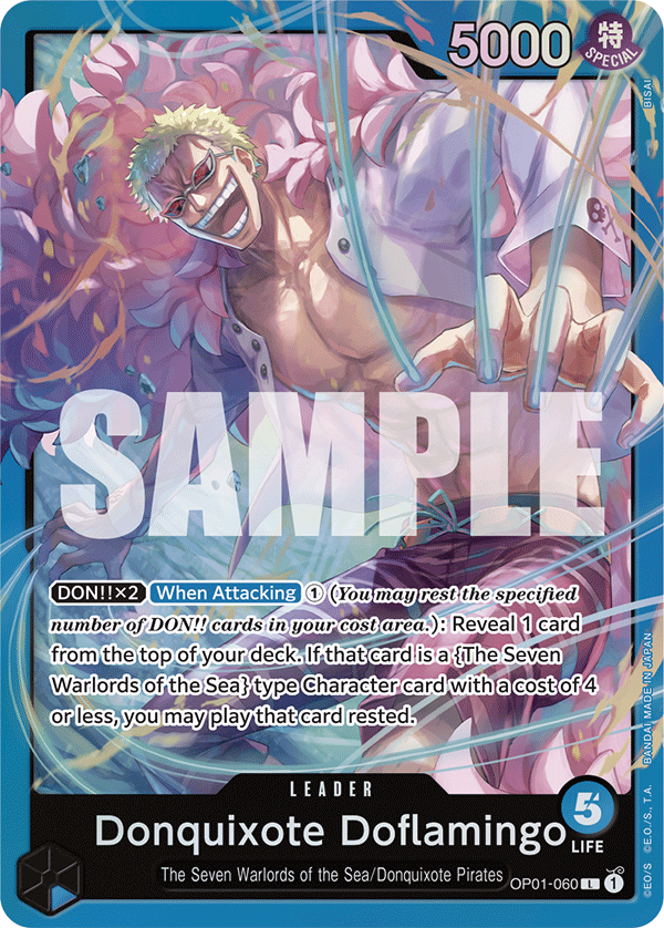 Donquixote Doflamingo (ST-17 OP01-060_p2) — Alt Art