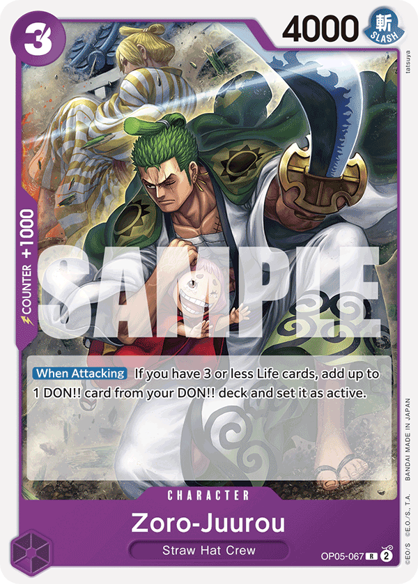 Zoro-Juurou (ST-18 OP05-067_r1)
