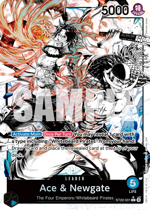 Ace &amp; Newgate (ST22-001_p1) — Alt Art