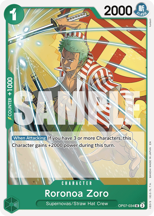 Roronoa Zoro (ST-24 OP07-034_r1)