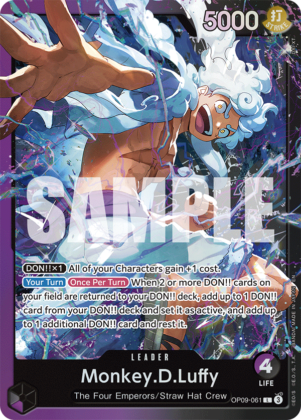 Monkey.D.Luffy (ST-26 OP09-061_p2) — Alt Art