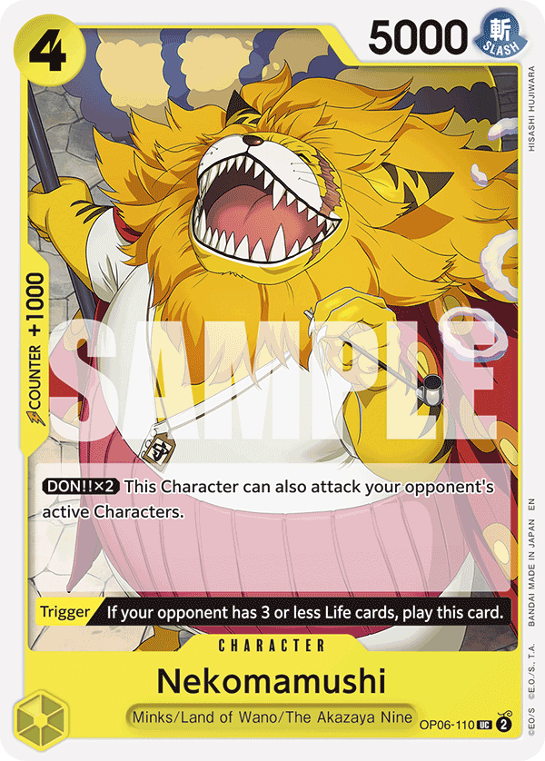 Nekomamushi (ST-28 OP06-110_r2)