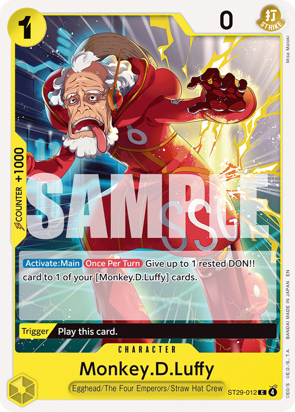 Monkey.D.Luffy (ST29-012)