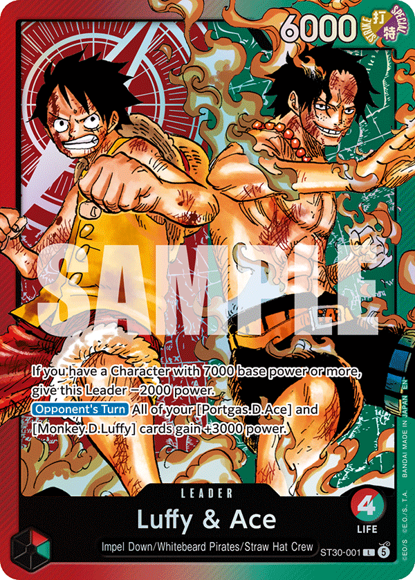 Luffy &amp; Ace (ST30-001)