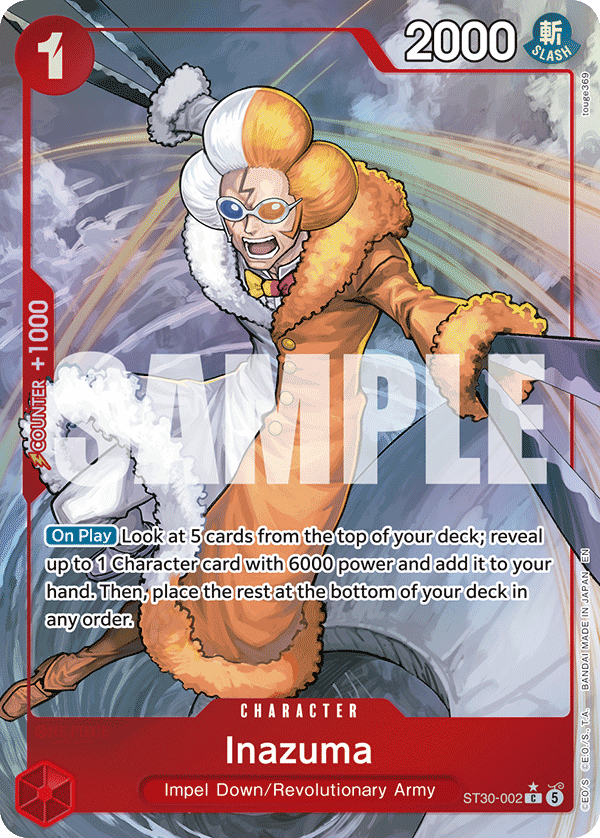 Inazuma (ST30-002_p1) — Alt Art