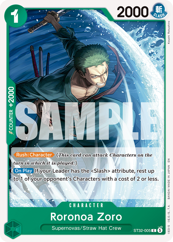 Roronoa Zoro (ST32-005)