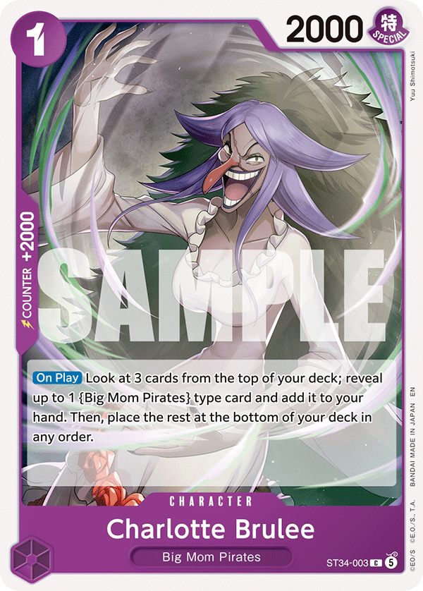 Charlotte Brulee (ST34-003)