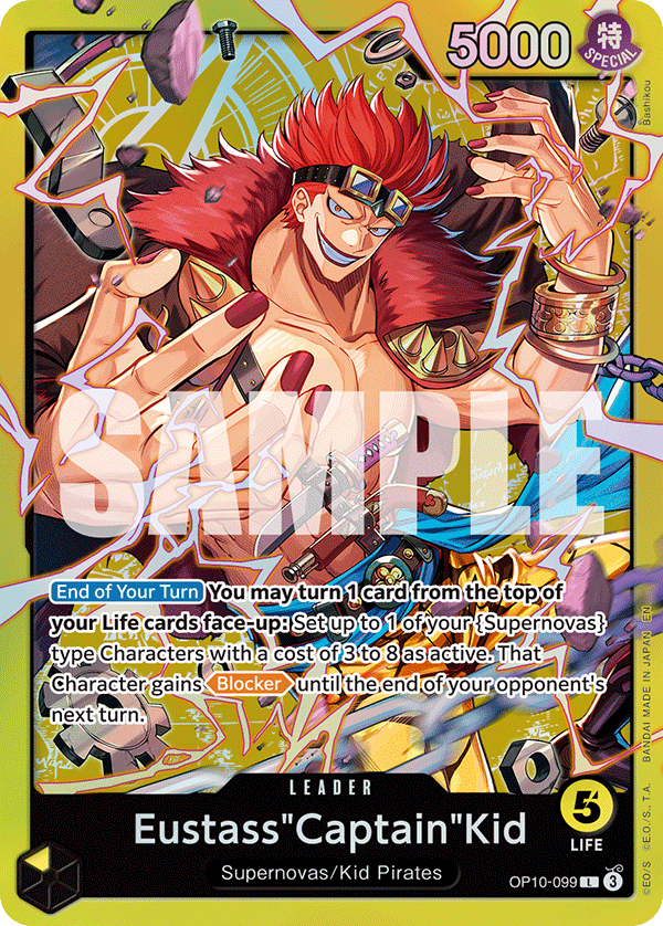 Eustass"Captain"Kid (ST-36 OP10-099_p2) — Alt Art