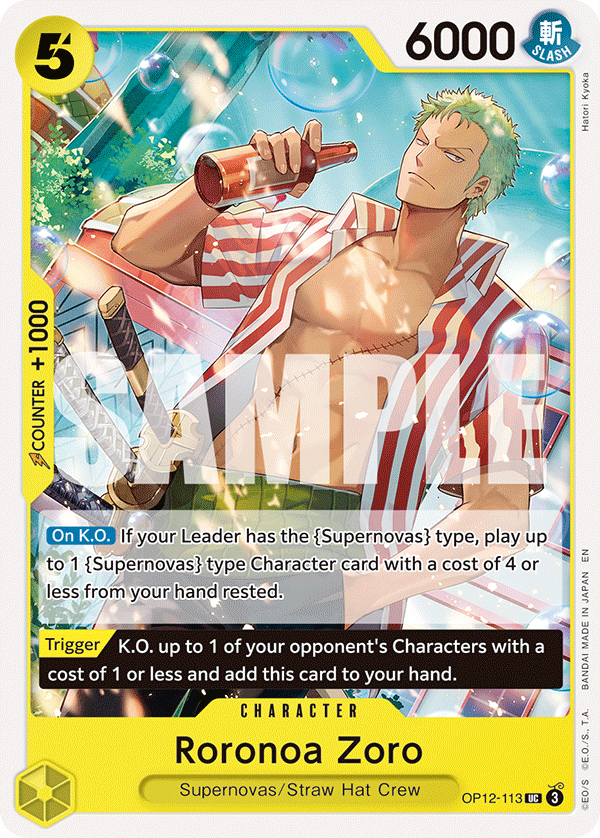 Roronoa Zoro (ST-36 OP12-113_r1)