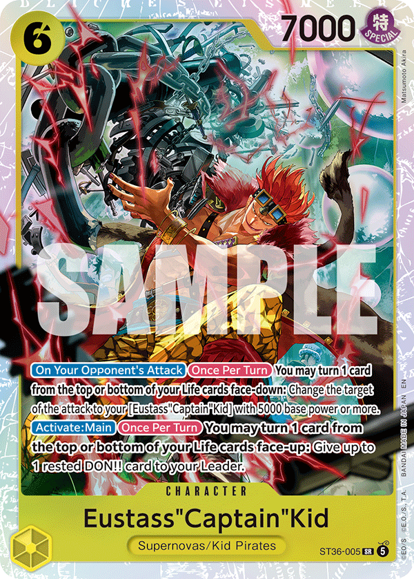 Eustass"Captain"Kid (ST36-005)